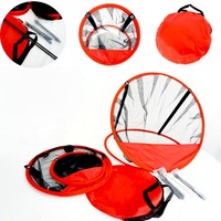 Simulateur de golf pliable 3 pièces portable en gros Entraîneur de balançoire Filet d'entraînement de golf Aides à l'entraînement de golf