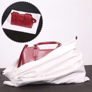 Sacchetti Regalo in Tessuto Naturale con Laccetto Sacchetto Antipolvere Personalizzato in Mussola di Cotone - Product Image 3