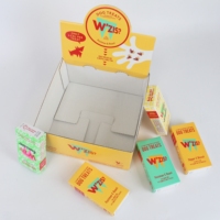 Caja de Exhibición de Cartón Impreso Reciclable Personalizada, Caja de Exhibición de Papel Kraft para Productos, Embalaje de Cartón con Blíster Brillante