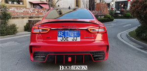 ชุดแต่งคาร์บอนไฟเบอร์สำหรับ Quattroporte รุ่น TOP Style กันชนหน้า กันชนหลัง สปอยเลอร์ฝากระโปรง ติดตั้งง่ายด้วยกาวในตัว - Product Image 5