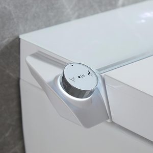 Inodoro Inteligente de Cerámica con Sifón y Descarga por Pared, Montado en la Pared, con Tanque Oculto, de Una Pieza, para Baño y Hotel ST23 - Product Image 5