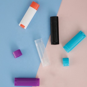 LZ Pack Stock 100pcs Cheap White Black Clear 4.5g Mini Chapstick Tubes de baume à lèvres ovales Cute Lip Balm Container - Product Image 6