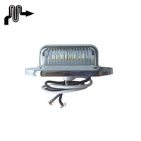 10-30V 3 LED lumière blanche d'immatriculation pour camion remorque voiture caravane