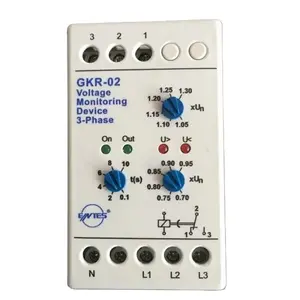 Kampa GKR-02 Voltage Monitoring Device Relay GKR-02 Phase Failure And Phase-sequence Protection Relay For Motor Protection