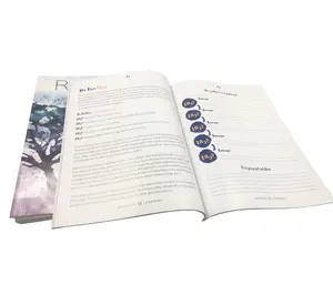 학생을위한 도매 사용자 정의 인쇄 영어 학교 대학 교과서 사용자 정의 어린이 책을 인쇄