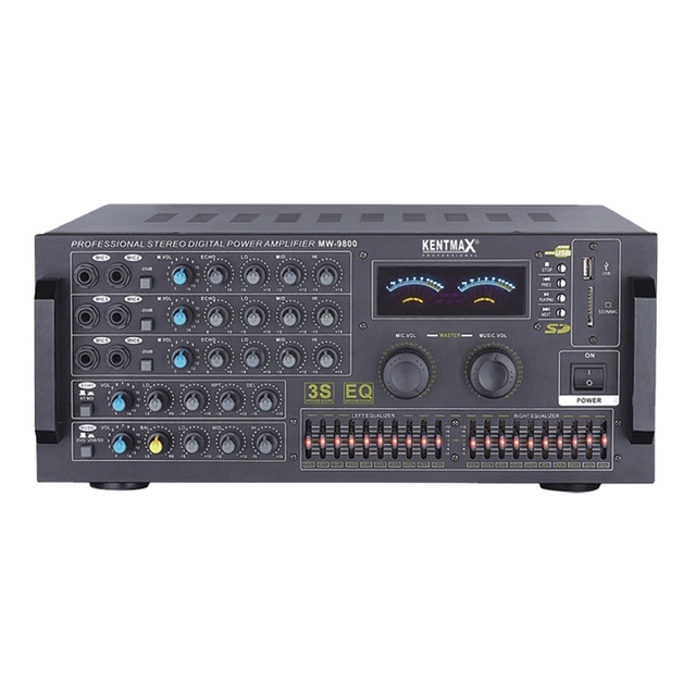 6 Channel Professional Audio Power Amplifier for Home Hifi Machine 120W Sound Audio Amplifier