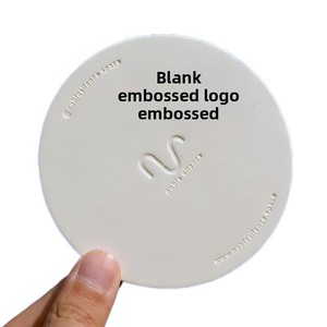 Sous-verre en papier de coton absorbant, impression personnalisée, logo concave, tapis isolant pour table à manger, bar, bouteilles de vin rouge Zero <span class=keywords><strong>Seven</strong></span> <span class=keywords><strong>Eight</strong></span> - Product Image 5