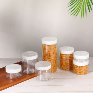 Récipients en plastique blanc sans BPA avec couvercles à visser Pots de crème glacée congelables chauds ou froids de 16 oz - Product Image 5