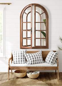 กรอบไม้แบบแขวนผนังแบบเรียบง่ายกรอบกระจกหน้าต่างทางเดียวแบบปรับแต่งได้ - Product Image 3