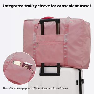 Custom Logo Multifunctional Two Layers of Expandable Large Capacity Traveling <b>Luggage</b> Organizer Bag Yoga Sports Gym Fitness Bag - Product Image 4
