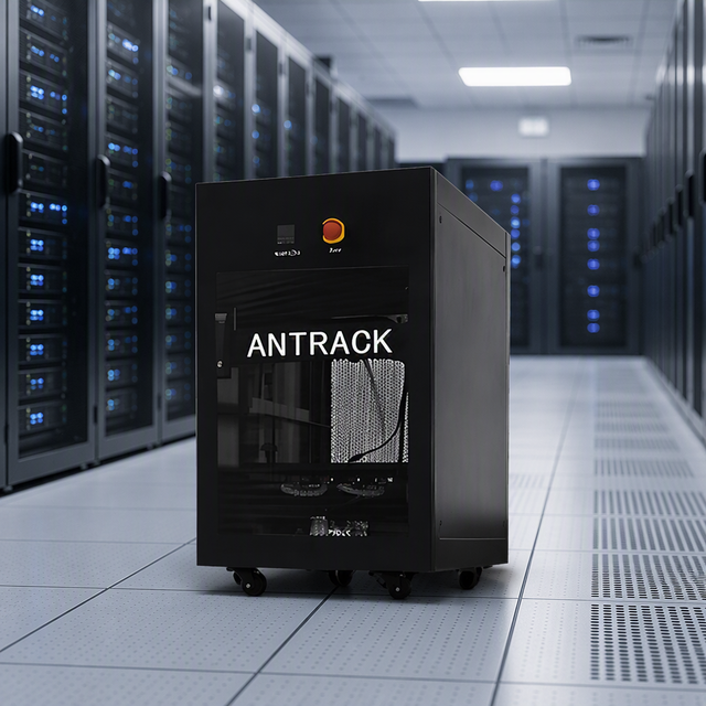 Antrack V2 Turnkey Liquid Cooling Mining Rack Complete Solution for Hydro Miner Farm Project