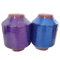 Hilo Metálico de Poliéster Tipo MH, Precio de Fábrica, Alta Tenacidad, Anti-Pilling, 1200TPM, 1/110", 75D