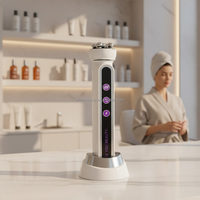 Nouveaux produits de beauté 2026 : Appareil facial portable micro-courant pour raffermir la peau et amincir le visage, avec rouleau rotatif 3D