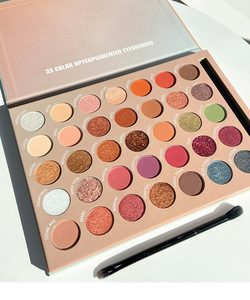 Private Label Make up Cosmetics Glitter <strong>Eyeshadow</strong> <strong>Palette</strong> With Your Own Brand Eye Shadow - Product Image 4