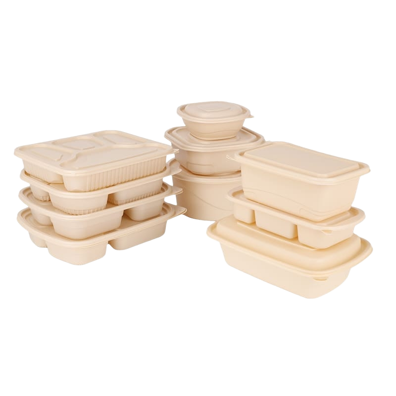 Plant Based Cornstarch Clamshells Eco Friendly