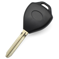 Casing Kunci Remote 3 Tombol, Kunci Kendaraan, Bilah Kunci Kosong Belum Terpotong, Pengganti Casing Fob Keyless Entry