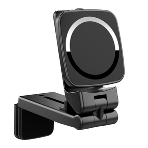 Foldable Magnetic Phone Stand 360° Rotation Portable Travel Phone Holder for Airplane Desktop Bedside Kitchen <b>Car</b> Use - Product Image 1