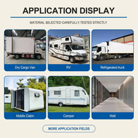 Planche antidérapante en fibre de verre, panneau FRP GRP pour camping-cars, camions frigorifiques, plateforme de construction de sols, sol de camion haute résistance