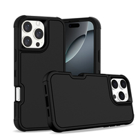 Coque de téléphone IVYMAX en TPU+PC pour iPhone 14 15 16 Pro Max, protection triple intégrale, vente directe, offre spéciale