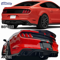 Diffuseur arrière PP R-Spec V2 pour Ford Mustang 2015 2016 2017 Amélioration des performances