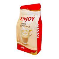 Achetez des sachets à fond plat personnalisés en gros, 100g 250g, pour café, avec fermeture thermoscellable et encoche de déchirement