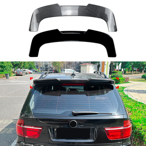 Bmw <b>Rear</b> <b>Spoiler</b> Carbon Fiber Texture Ducktail Trunk Wing For X5 E70 2008-2013 - Product Image 1