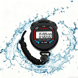 Chronomètre électronique numérique professionnel en plastique étanche pour hommes, minuterie, compte à rebours, alarme, horloge, entraînement d'arbitre, course à pied - Product Image 3