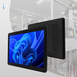 Thiết kế mỏng 21.5 27 32 43 55 inch màu đen bảng tương tác LCD đa cảm ứng màn hình Màn hình Android Bảng điều chỉnh PC cho doanh nghiệp - Product Image 1