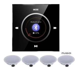 Bán Buôn <span class=keywords><strong>Mini</strong></span> Stereo Surround Âm Thanh Cho <span class=keywords><strong>Bluetooth</strong></span> Loa Khuếch Đại Thông Minh Điều Khiển Wall Mount Trong Tường Thu Bộ Khuếch Đại - Product Image 2