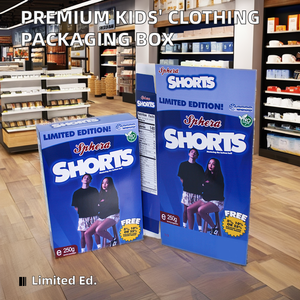 Custom Personalized Clothing Brand Packaging <strong>Box</strong> Premium Children's Clothing <strong>Cereal</strong> Paper <strong>Box</strong> - Product Image 2
