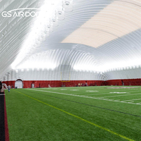 Dômes sportifs gonflables GS DOMES en PVDF pour terrains de tennis, hockey sur air, stades de football et passionnés de sport