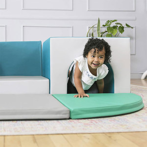 Blocs d'escalade pour enfants, tapis de jeu en mousse souple, formes géométriques, ensemble d'escalade intérieur unisexe - Product Image 3