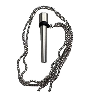 Bocchini per Narghilè in Alluminio o Acciaio Inox, Fatti a Mano con Catena - Product Image 1