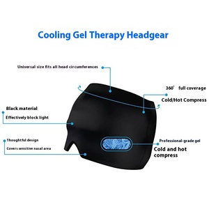 Impacco freddo occhio salute Gel maschera <span class=keywords><strong>di</strong></span> ghiaccio emicrania fisioterapia cappa cura ottimale Comfort e sollievo per gli occhi - Product Image 3