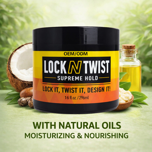 Provate Label Lock N Twist Hold Extreme Styling Control for Locs Microlocs Twists and Retwists <b>Edge</b> Control 10 16 64oz - Product Image 2