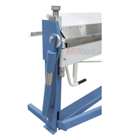 Machine à plier manuelle pour boîtes, plieuse de tôle, machine à plier PBB1520/1.5