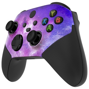 EXtremeRate violet étoilé anti-dérapant poignées caoutchoutées coque de façade de remplacement pour manette Xbox Series X S - Product Image 5