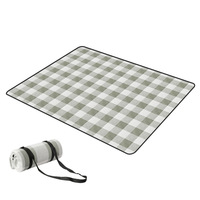 Tapis de pique-nique extérieur en acrylique 2 mm, en mousse PEVA, imperméable, résistant à l'humidité, épaissi, dense et découpable, pour sol de stand