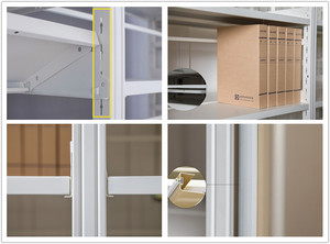 Étagères de bibliothèque sur mesure pour écoles et universités, rayonnages ouverts pour <span class=keywords><strong>librairies</strong></span>, bibliothèques en acier, étagères en acier pour livres - Product Image 4