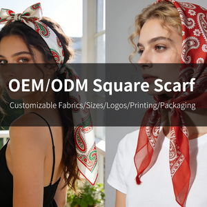 وشاح حريري عالي الجودة للطلب بالجملة، وشاح حريري مطبوع حسب الطلب للنساء، شركة تصنيع وتخصيص الأوشحة الحريرية في الصين - Product Image 3