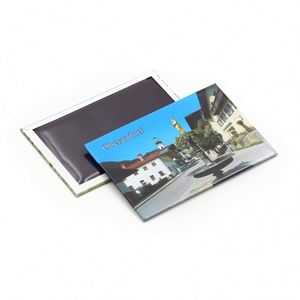 China Factory Supplied Top Quality Germany Custom City Souvenir Gift Design Tin <b>Fridge</b> Magnet - Product Image 2