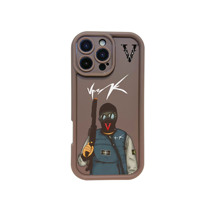 Coque de téléphone élégante et luxueuse Gertrude Vrunk pour iPhone 7 8 SE 2020 XS XR 12 13 Mini 11 14 15 16 Pro Max PC