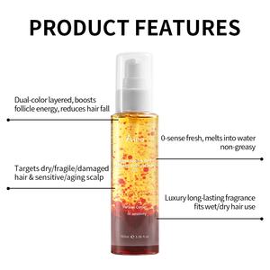 Huile essentielle pour cheveux au ginseng rouge de la pomme, niacinamide, <span class=keywords><strong>anti</strong></span>-âge, <span class=keywords><strong>anti</strong></span>-<span class=keywords><strong>chute</strong></span> de cheveux, renforce, répare, <span class=keywords><strong>soin</strong></span> des cheveux, huile pour la croissance des cheveux - Product Image 4