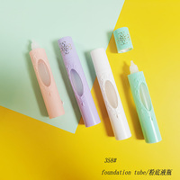 Crème de soin de la peau Fond de teint liquide Correcteur Apprêt de maquillage Conteneur en plastique Tube à presser