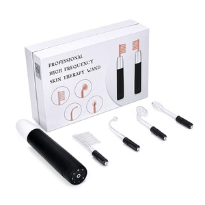 Dispositivo Facial Inalámbrico de Electroterapia de Alta Frecuencia 4 en 1 Recargable para Rejuvenecimiento de la Piel - Product Image 1