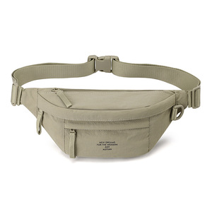 Sac de Poitrine en Nylon Léger et Durable OEM/ODM, Fermeture Éclair, Respirant, Sac Banane de Course, Couleurs Contrastées, Extérieur - Product Image 2