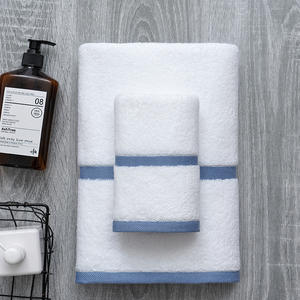 Ensemble de serviettes de bain en coton antimicrobien écologique de luxe, couleur unie, douces et absorbantes, pour hôtel et <span class=keywords><strong>spa</strong></span>, comprenant des serviettes pour <span class=keywords><strong>les</strong></span> mains et le visage - Product Image 6