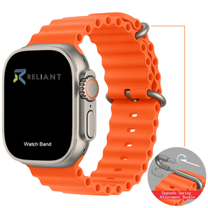 [Imprescindible] <span class=keywords><strong>Correa</strong></span> <span class=keywords><strong>de</strong></span> Silicona Original Deportiva Ajustable Resistente al Agua para Apple Watch Ultra 49mm - Product Image 3