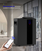 Diffuseur d'arômes électrique de luxe à huiles essentielles pures avec logo personnalisé, contrôle par application, modèle A1000