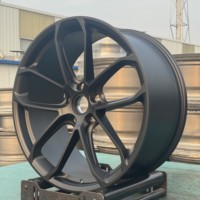 Rines de Aleación 6061-T6 de 19-24 Pulgadas para Autos, Rines de Carreras Monobloque Forjados con 5x112 5x120, Nuevos